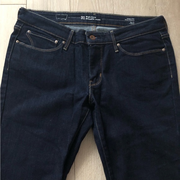 Levi’s Slight Curve Modern Rise Skinny Jeans in Indigo Size 31 - Picture 6 of 14